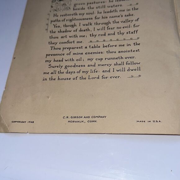 Vintage 1948 ABC Bible Story Book for children - Picture 5 of 8